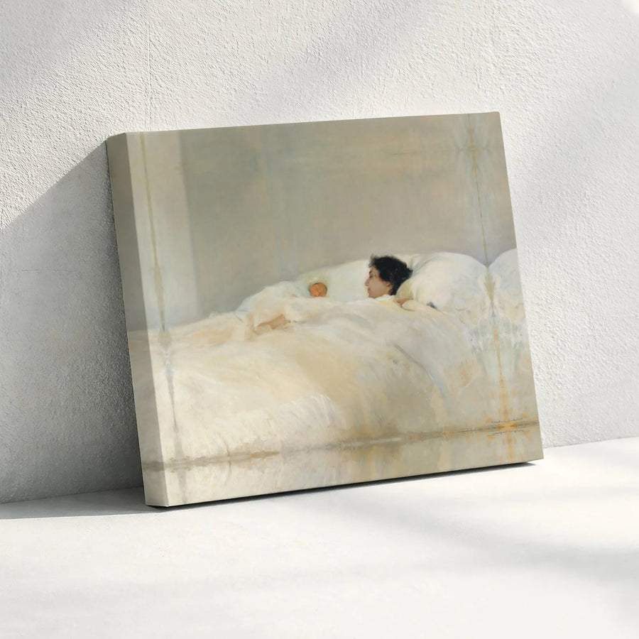 Mother and Child Canvas Print | Edmund Charles Tarbell Fine Art Reproduction | Gallery-Quality 1.25-Inch Profile | Nursery Wall Decor & Thoughtful Gift