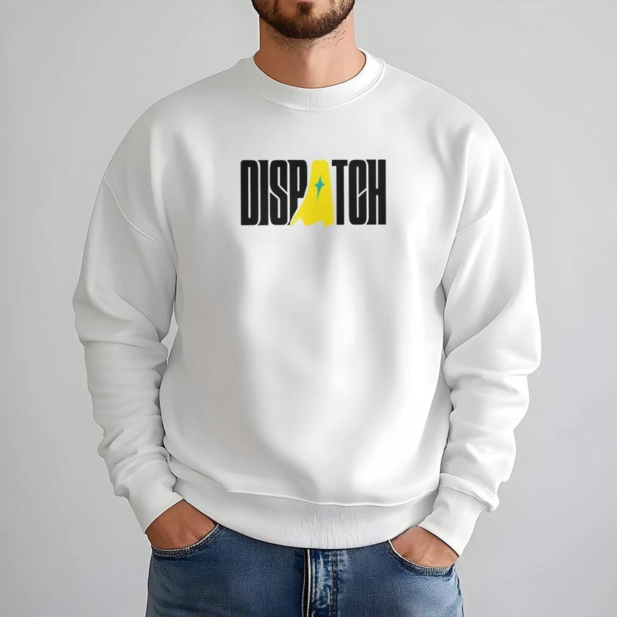Dispatch Graphic Sweatshirt | Superhero Team Character Print | Premium Cotton Blend Crewneck | Unisex Fan Gift for Adults