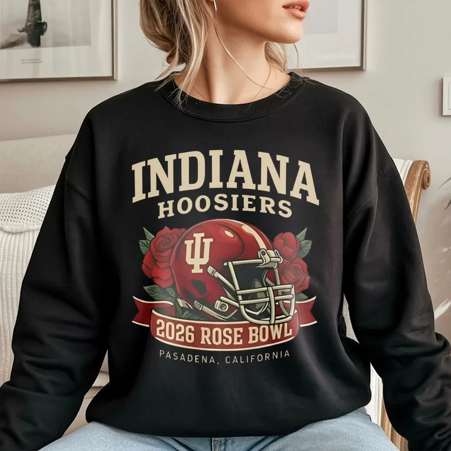 Indiana Rose Bowl Helmet Sweatshirt, 2026 Pasadena Football Sweatshirt, Unisex Football Appreal Womenswear Menswear Top