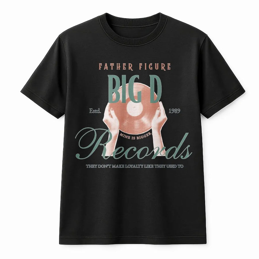 Music Lover T-Shirt | Retro Vinyl Record Design | 100% Cotton Premium Tee | Vintage 80s Style Graphic Gift For Men And Women