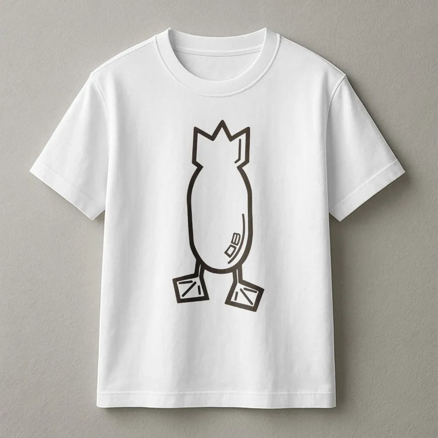 Duck Hunting T-Shirt | Minimalist Dive Bomb Logo Graphic | Premium Soft Cotton | Apparel for Waterfowl Hunters and Outdoor Enthusiasts