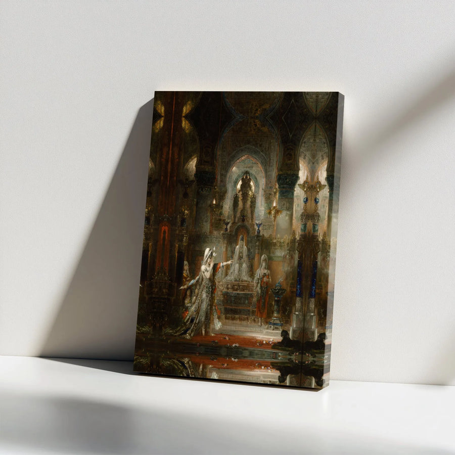 Gustave Moreau Salome Canvas Wall Art | Famous Symbolist Art Reproduction, Orientalist Painting | Premium Fade-Resistant Print | Collector's Gift for Classic Art Lover