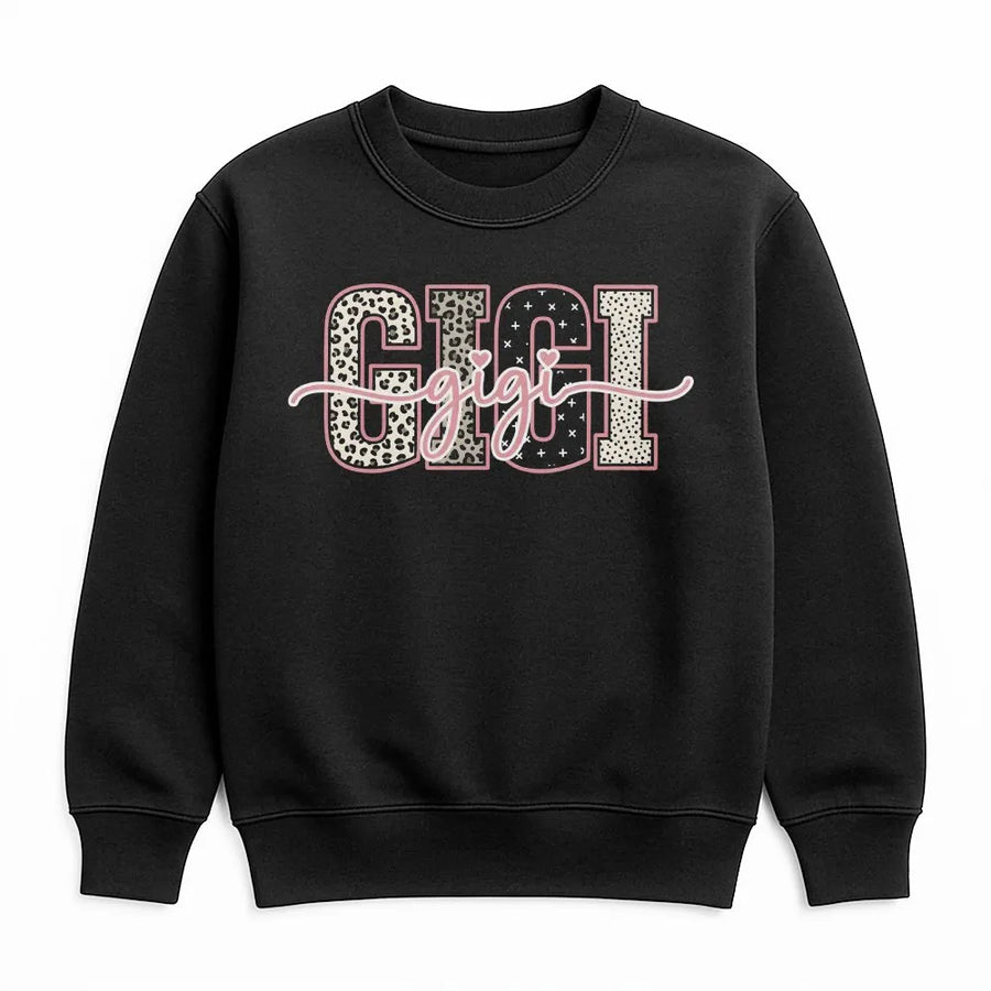 Gigi Shirt for Grandma | Leopard Print Graphic Tee | Premium Soft Cotton | Mother's Day Gift for New Gigi
