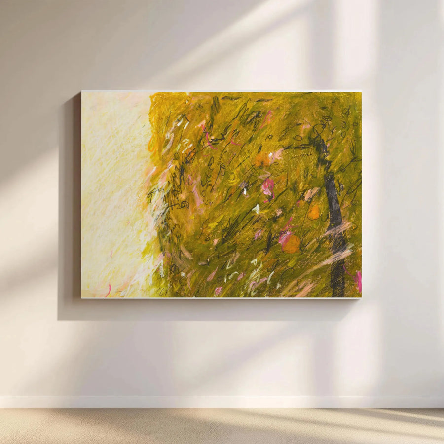 Abstract Autumn Canvas Wall Art | Impressionist Fall Foliage Print | Gallery Wrapped 1.25" Deep Canvas | Premium Modern Home Decor Gift