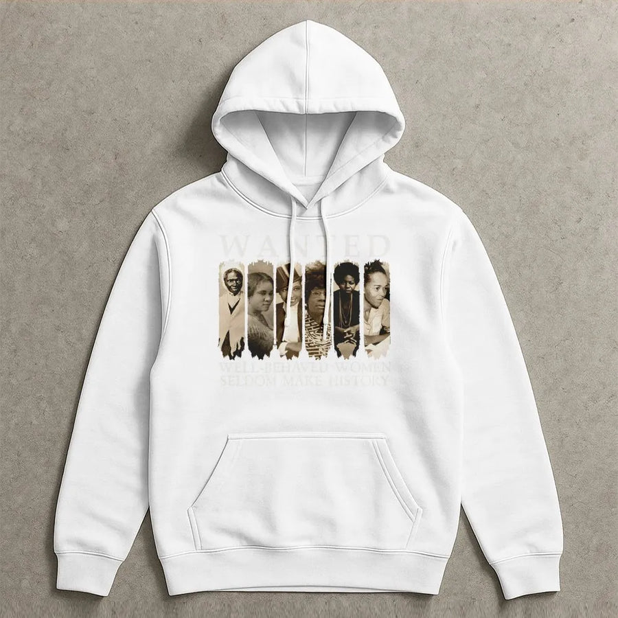 Black History Month Hoodie | Women Empowerment Graphic Design | Premium Cotton Blend | Gift for Activists and Educators