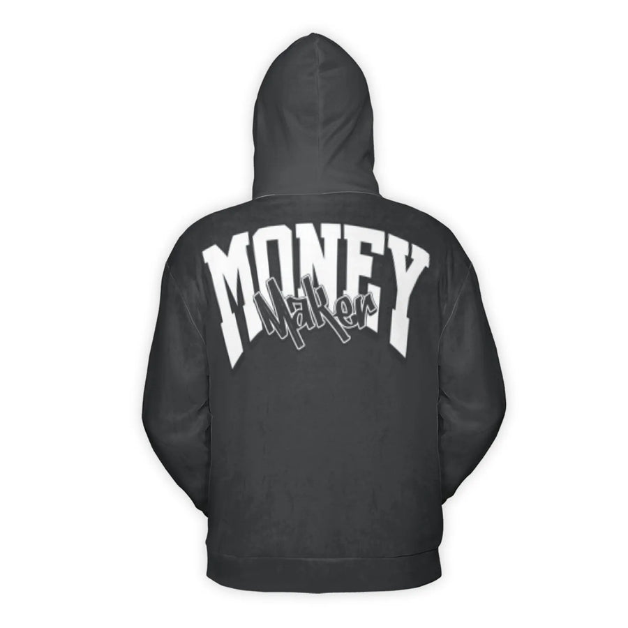 Real Ones Move In Silence 3D Hoodie | Money Maker Stacks Design | Premium Polyester Fleece | Urban Streetwear Gift for Men and Women