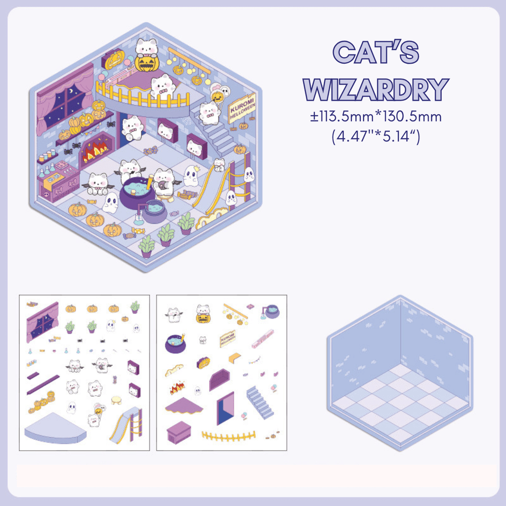 Stick n’ Scene 3D DIY Scene Stickers Therapy Sets