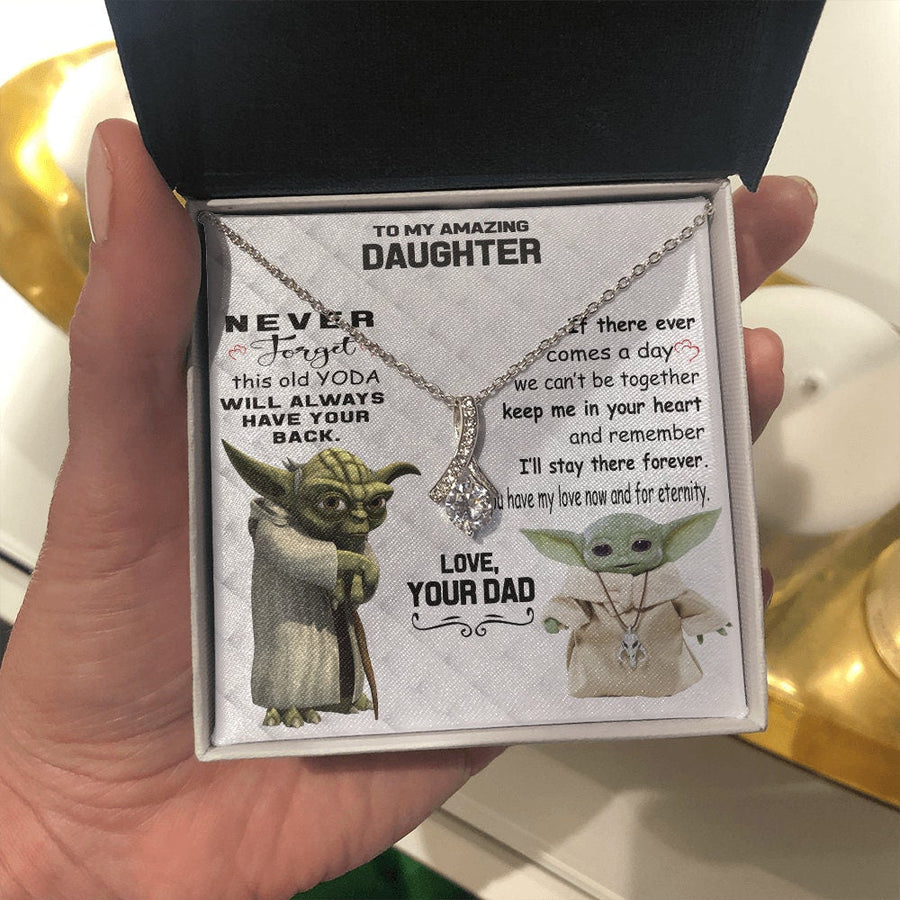 Gift For Daughter from Dad, Daughter Father Necklace, Daughter Gift from Dad, To My Daughter, Daughters Birthday, Unique, Grown Up Daughter