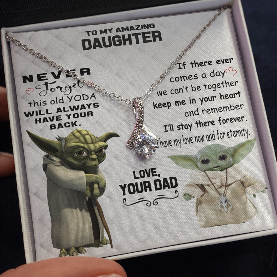 Gift For Daughter from Dad, Daughter Father Necklace, Daughter Gift from Dad, To My Daughter, Daughters Birthday, Unique, Grown Up Daughter