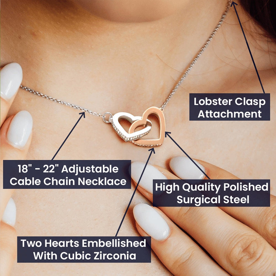 Daughter-In-Law Gift On Wedding Day, Future Daughter In Law /Wedding Gift For Bride From Mother or Father In Law Necklace