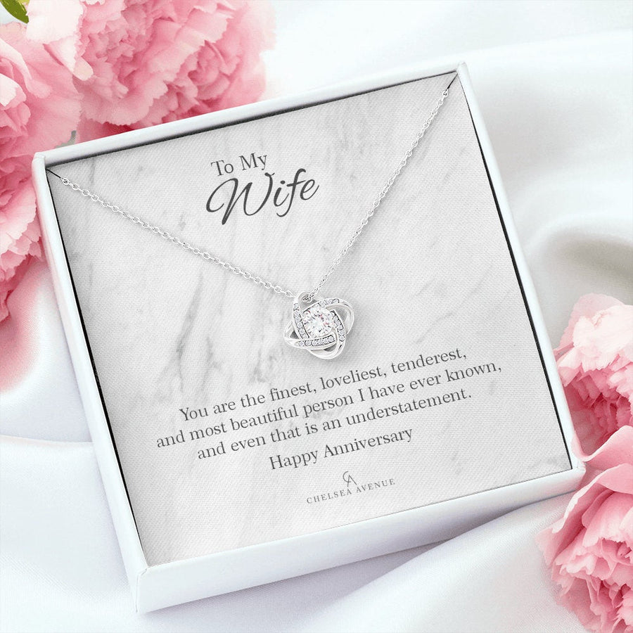 To Wife From Husband - Anniversary Necklace