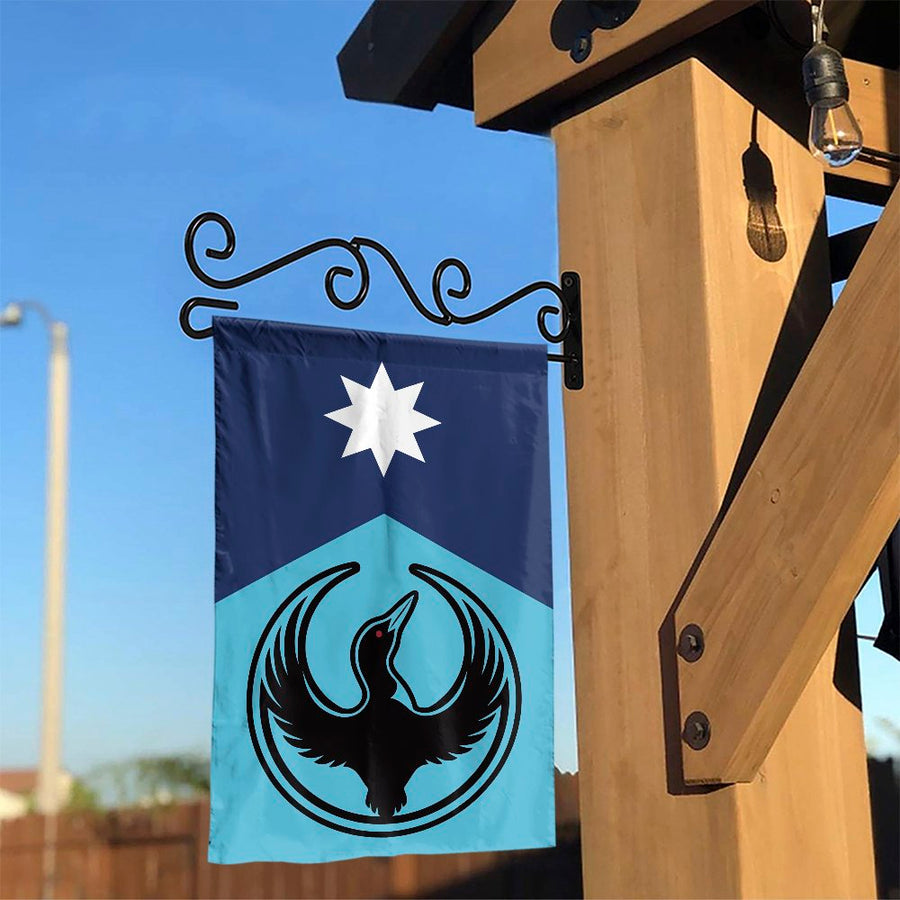 New Minnesota State Flag | Loon and North Star Garden Banner | Weather-Resistant Polyester | Premium Outdoor Yard Decor