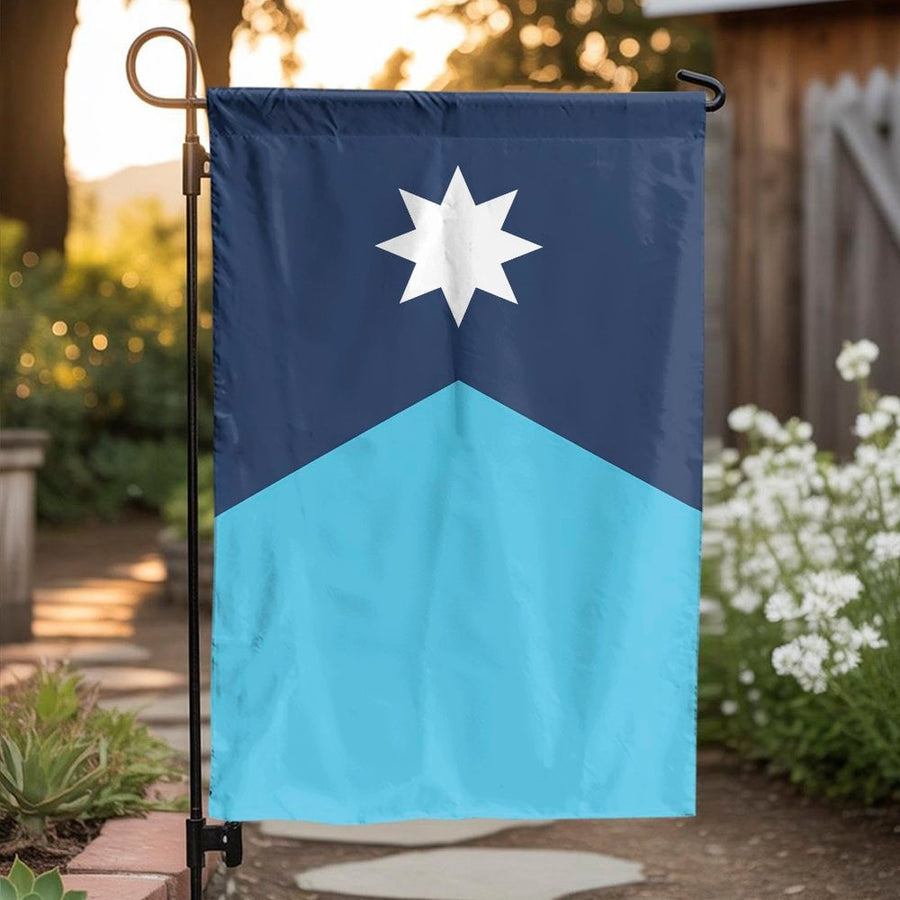 New Minnesota State Garden Flag | Double-Sided Official North Star Design | Premium Weather-Resistant Polyester | Patriotic MN Yard Decor Gift for Homeowners