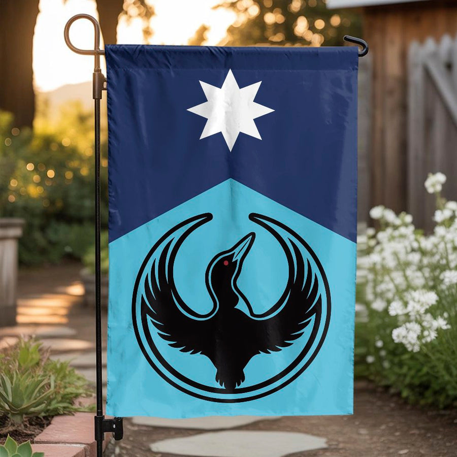 New Minnesota State Flag | Loon and North Star Garden Banner | Weather-Resistant Polyester | Premium Outdoor Yard Decor