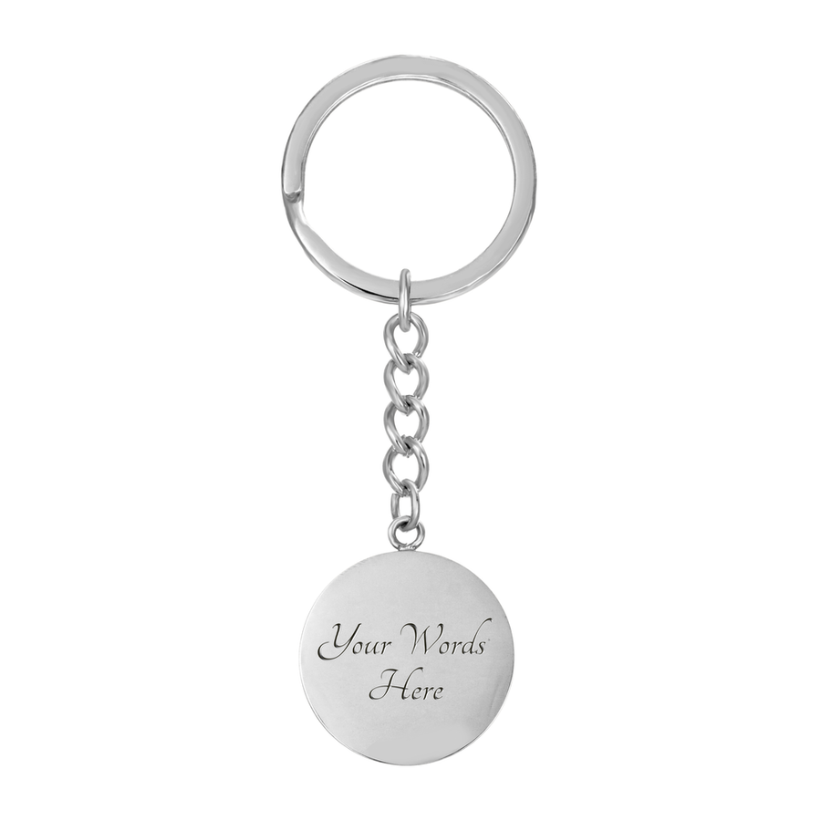 Baby Ultrasound Photo Keychain For Moms To Be Necklace