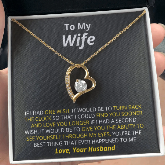 Love Necklace perfect as gift for your wife