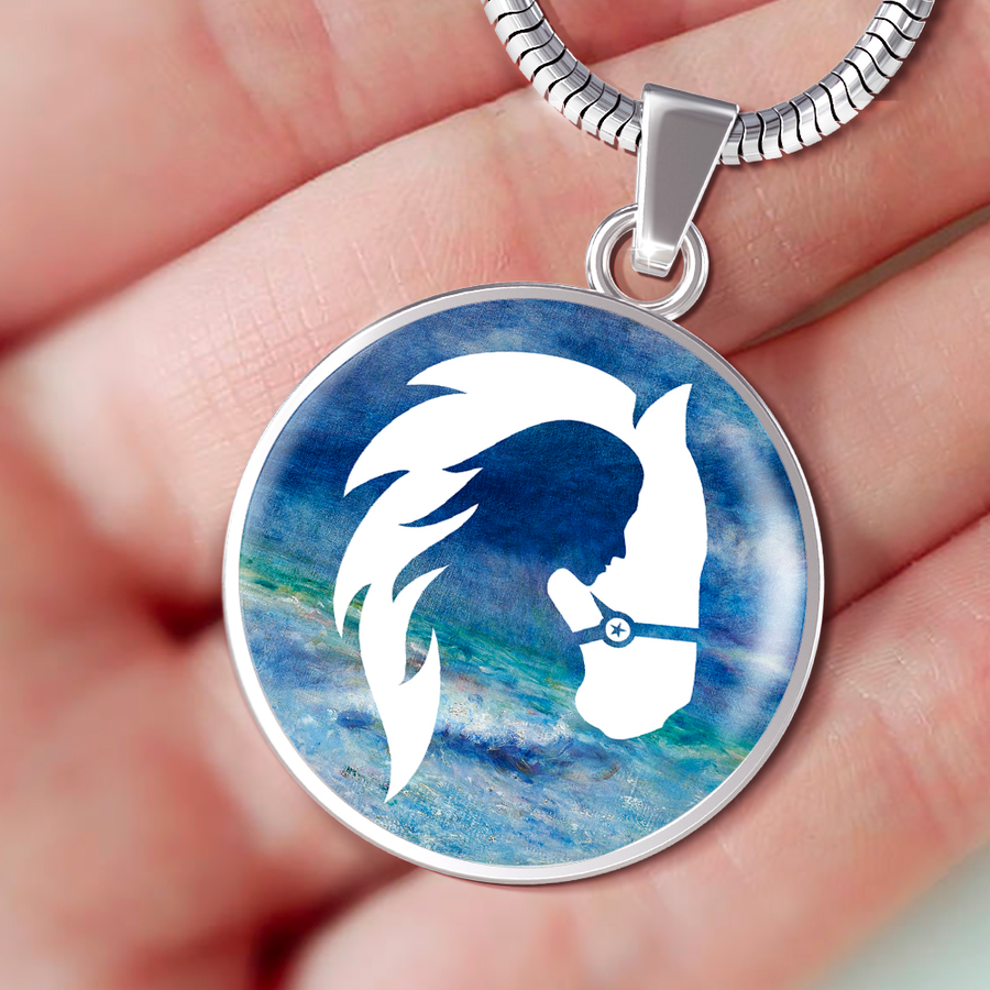 "Horse Girl" Luxury Pendant Necklace