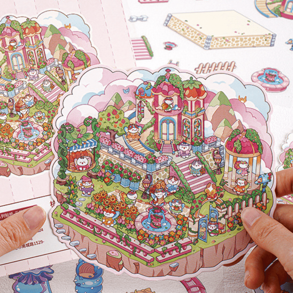 Stick n’ Scene 3D DIY Scene Stickers Therapy Sets
