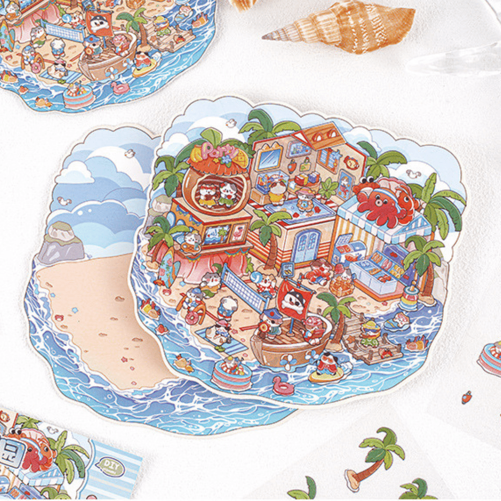 Stick n’ Scene 3D DIY Scene Stickers Therapy Sets