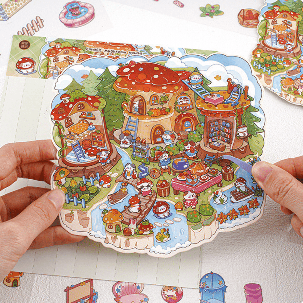 Stick n’ Scene 3D DIY Scene Stickers Therapy Sets