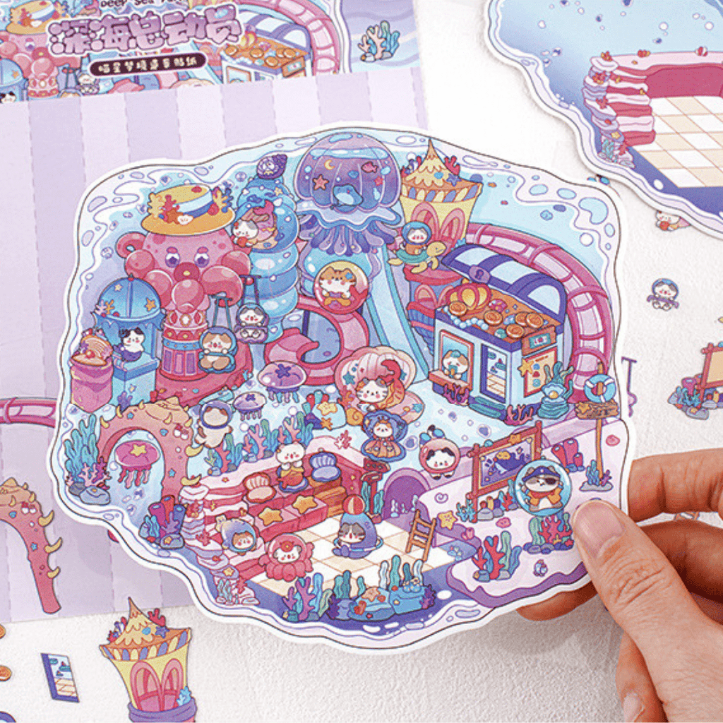 Stick n’ Scene 3D DIY Scene Stickers Therapy Sets