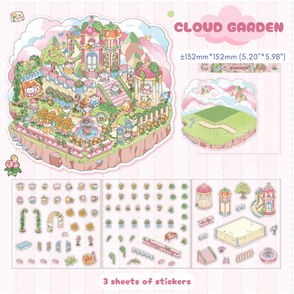 Stick n’ Scene 3D DIY Scene Stickers Therapy Sets
