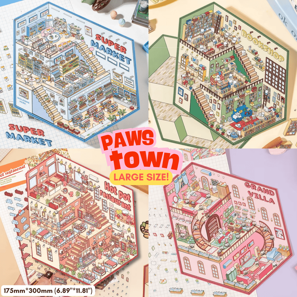 Stick n’ Scene 3D DIY Scene Stickers Therapy Sets
