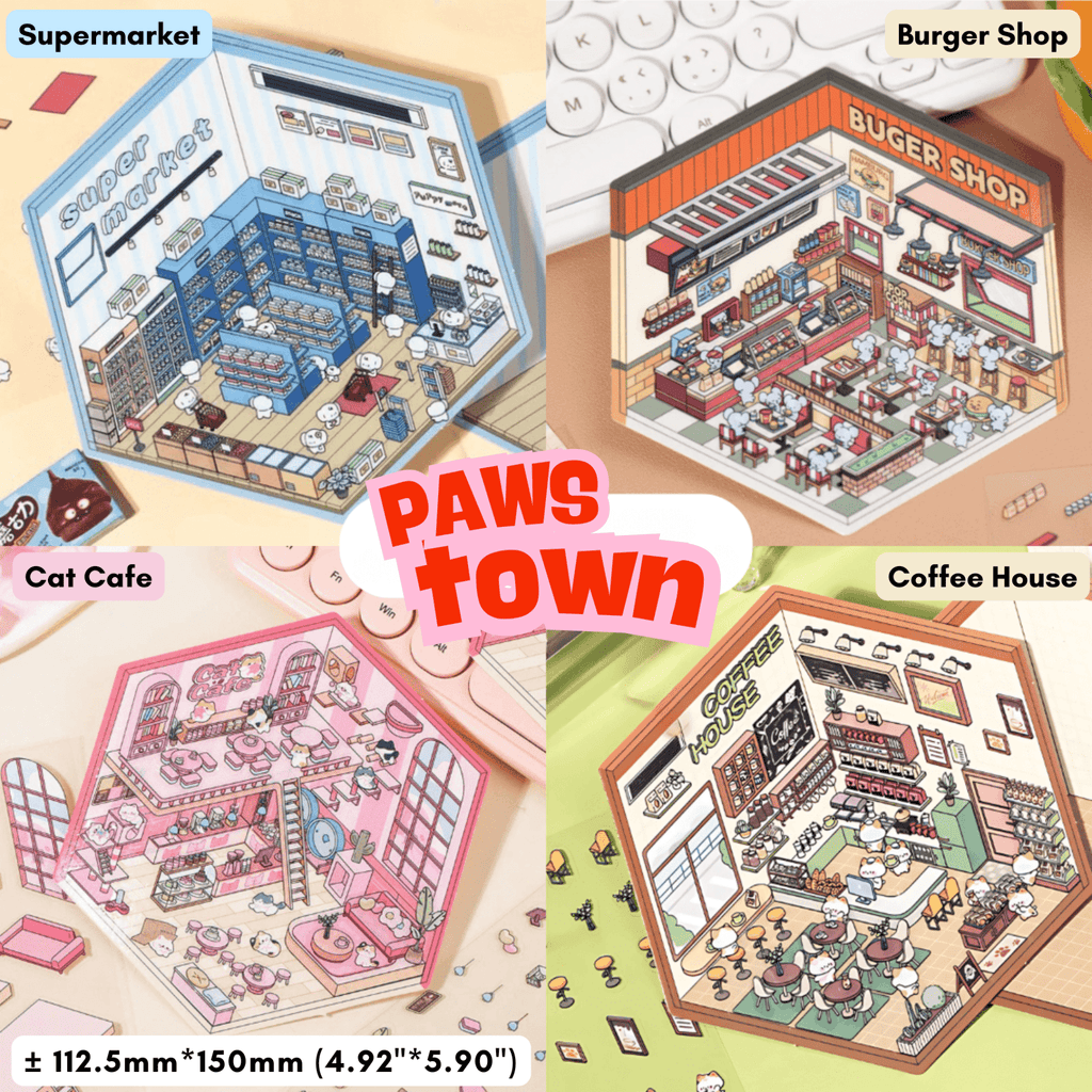 Stick n’ Scene 3D DIY Scene Stickers Therapy Sets
