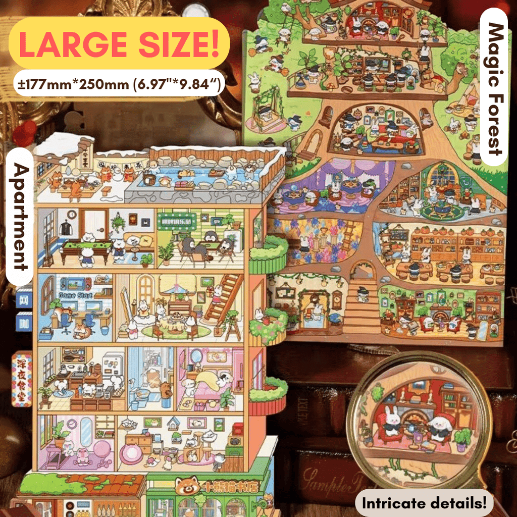 Stick n’ Scene 3D DIY Scene Stickers Therapy Sets