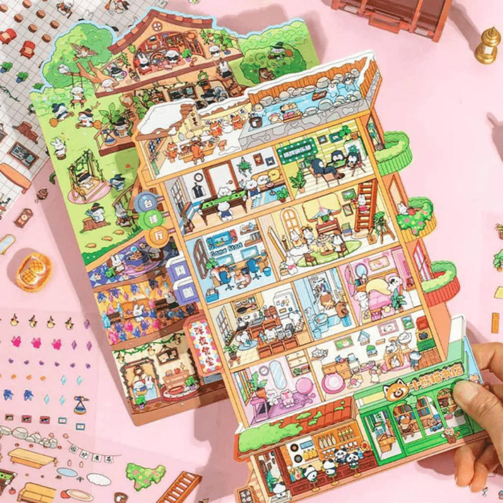 Stick n’ Scene 3D DIY Scene Stickers Therapy Sets