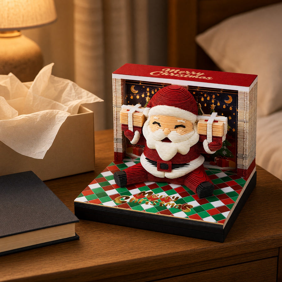 Santa Claus 3D Calendar 2027