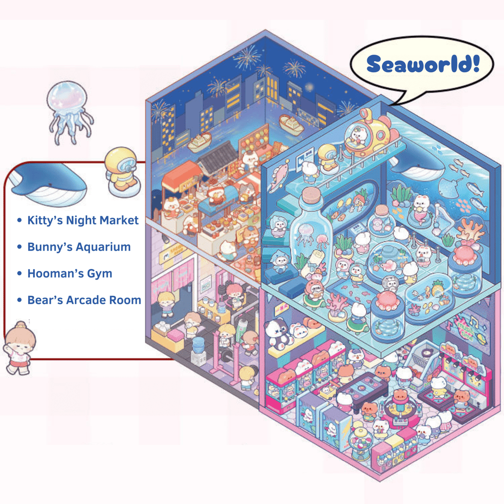 Stick n’ Scene 3D DIY Scene Stickers Therapy Sets