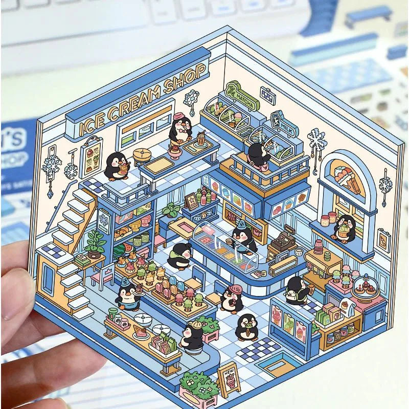 Stick n’ Scene 3D DIY Scene Stickers Therapy Sets