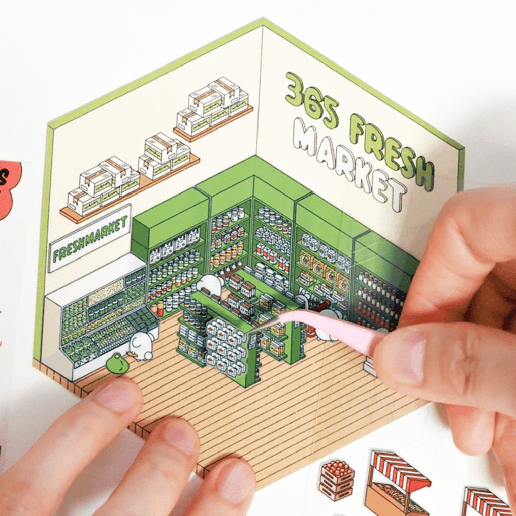 Stick n’ Scene 3D DIY Scene Stickers Therapy Sets
