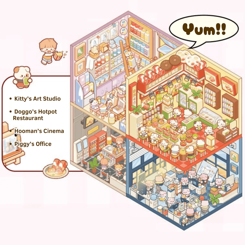 Stick n’ Scene 3D DIY Scene Stickers Therapy Sets