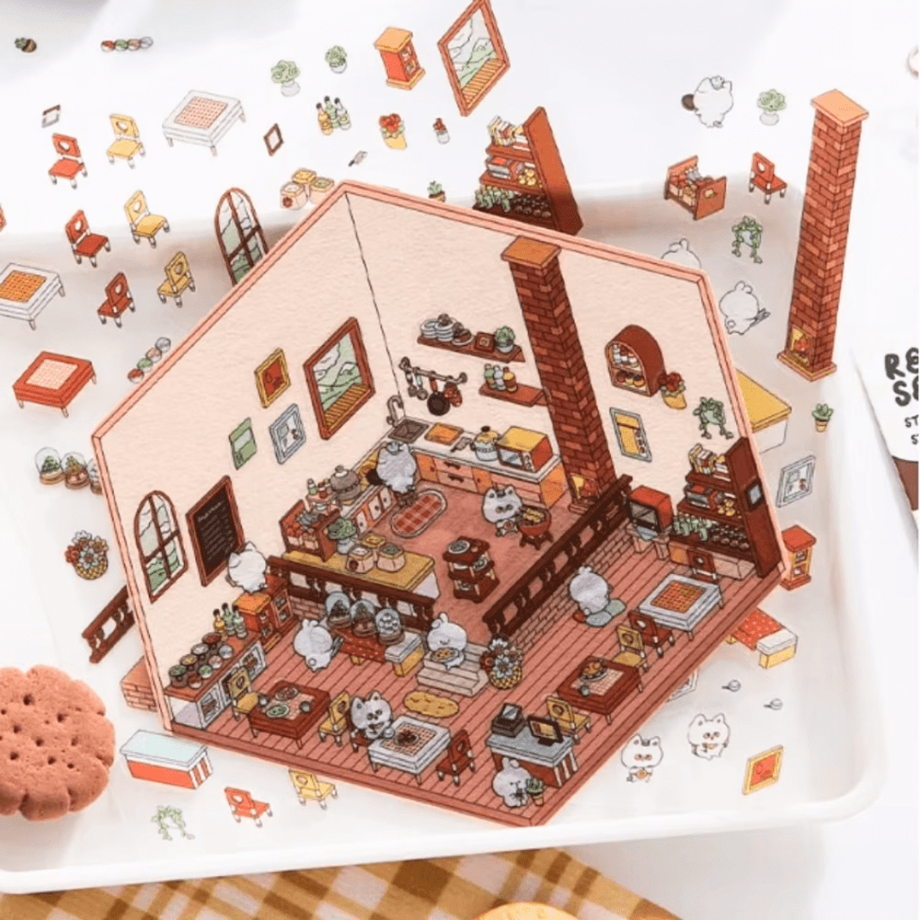 Stick n’ Scene 3D DIY Scene Stickers Therapy Sets