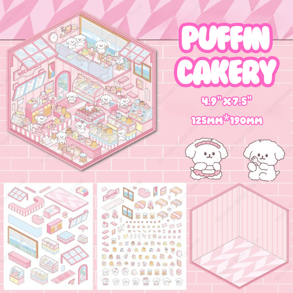 Stick n’ Scene 3D DIY Scene Stickers Therapy Sets