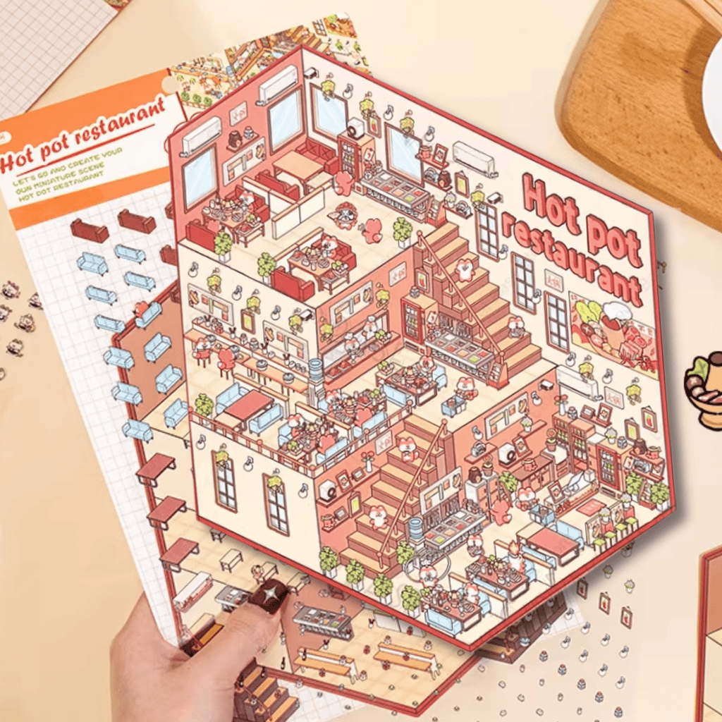 Stick n’ Scene 3D DIY Scene Stickers Therapy Sets