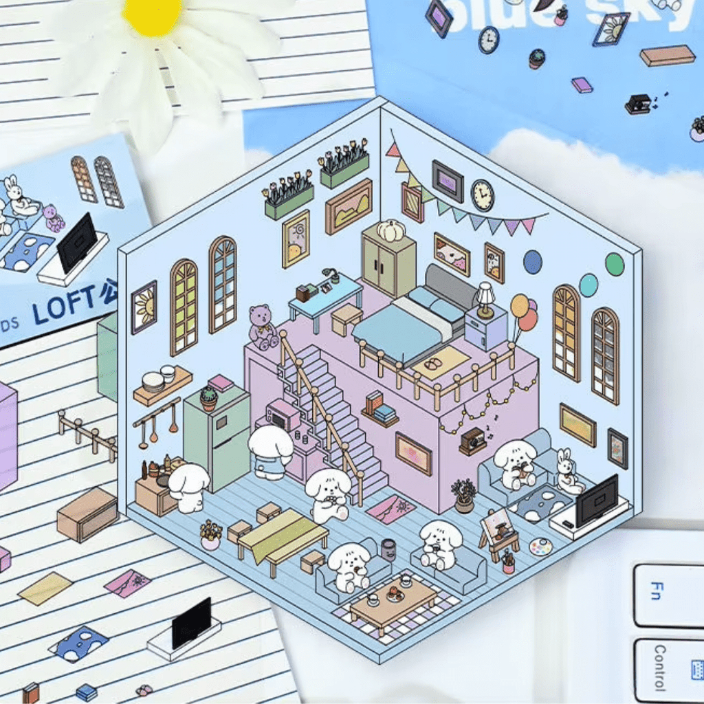 Stick n’ Scene 3D DIY Scene Stickers Therapy Sets