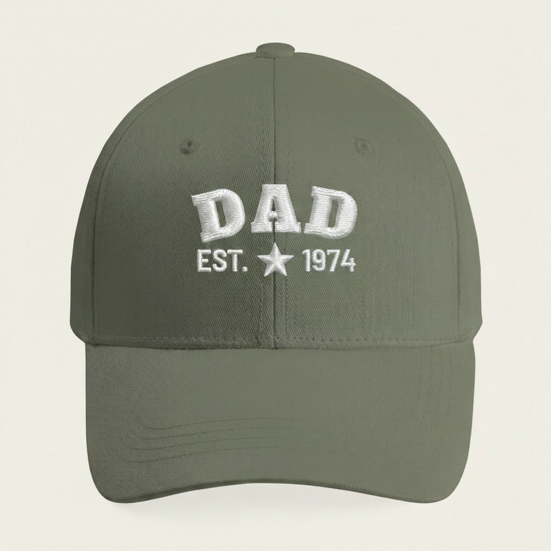 For Dad - Dad's Custom Embroidered Hat — His Name, Stitched In