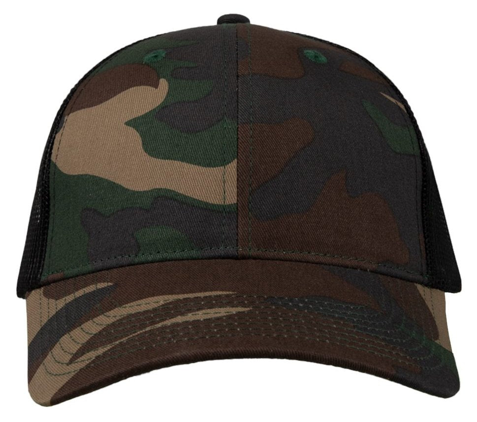 Trucker hat, camo black