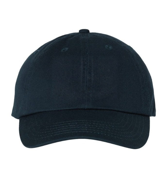 Bio-washed dad hat, navy